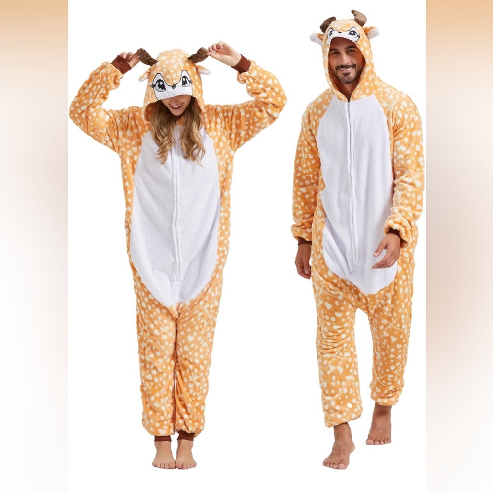Cute Deer Onesie Costume